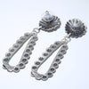 Silver Earrings by Navajo