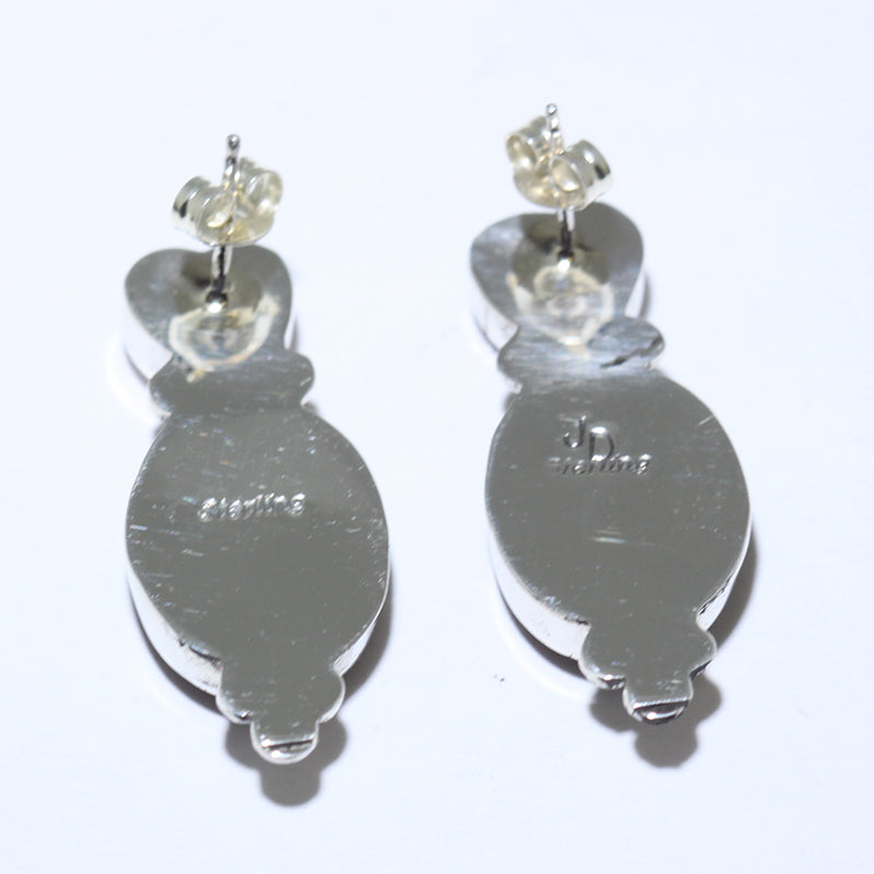 Heart Earrings by Navajo