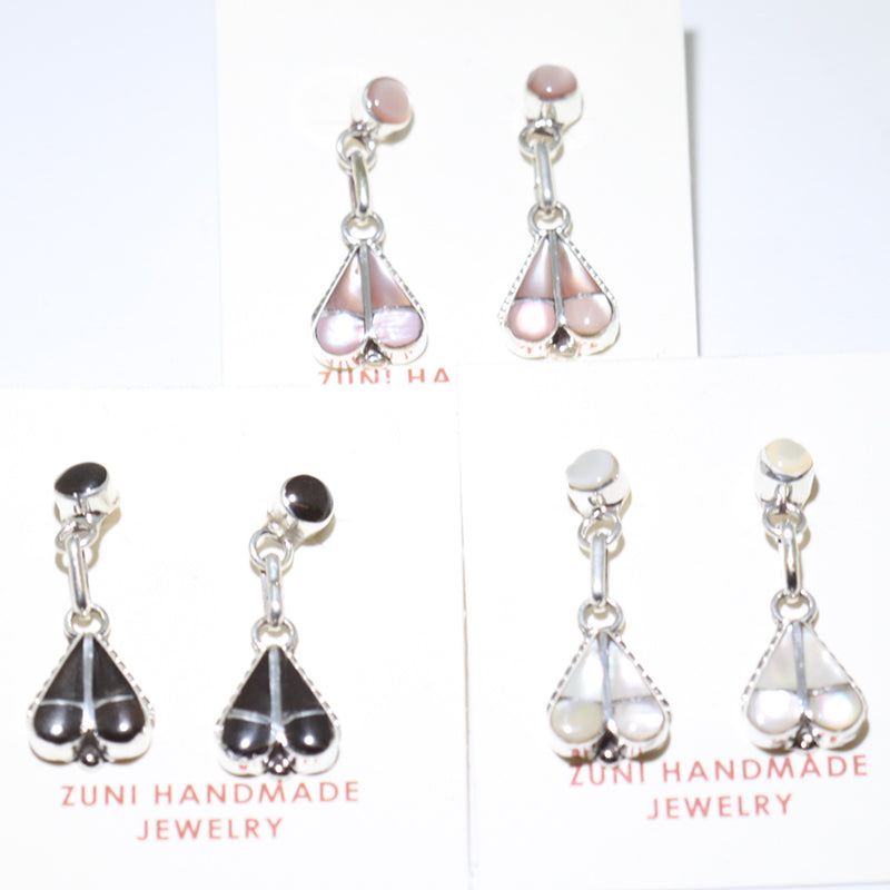 Inlay Earrings by Navajo