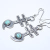 Turquoise Earrings by Navajo
