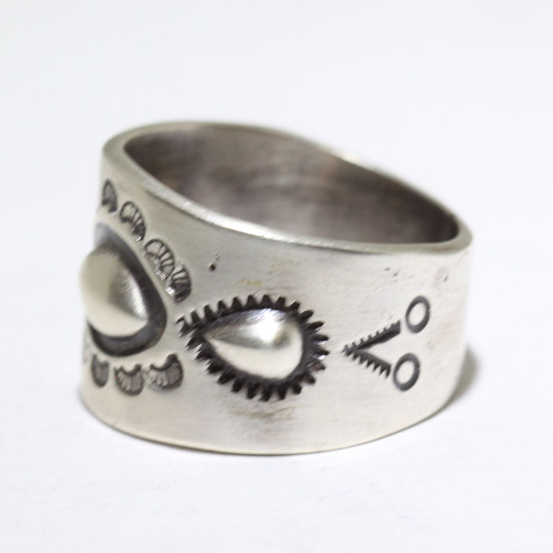 Silver Ring by Navajo- 10