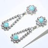 Turquoise Earrings by Navajo
