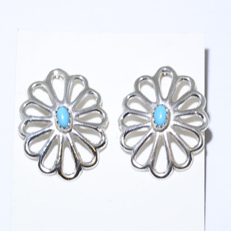 Turquoise Earrings by Navajo