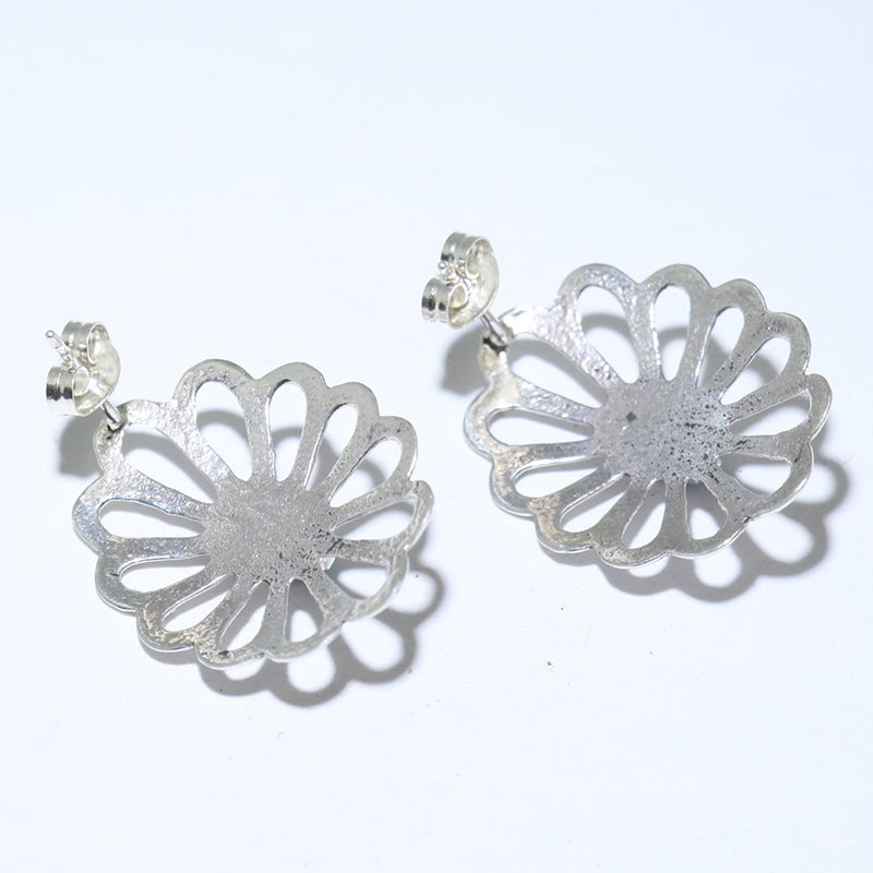 Turquoise Earrings by Navajo