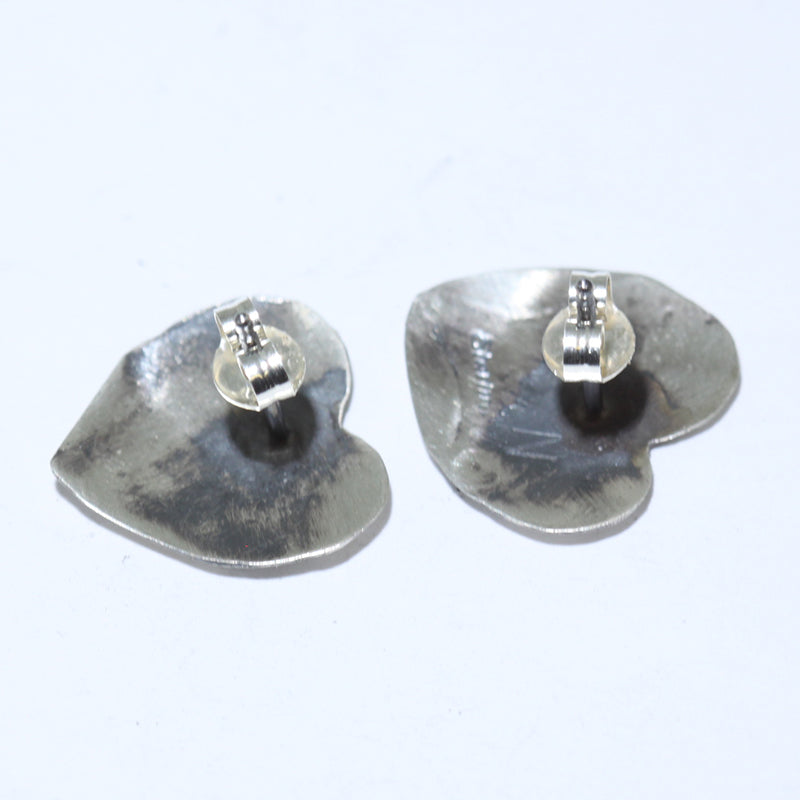 Heart Earrings by Pauline Nelson