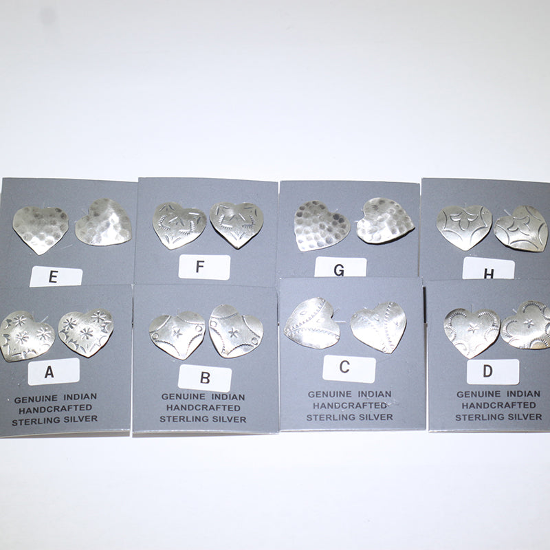 Heart Earrings by Pauline Nelson