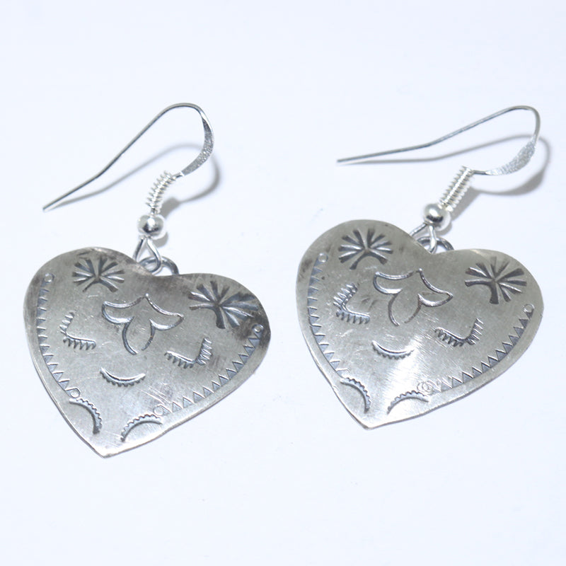 Heart Earrings by Pauline Nelson