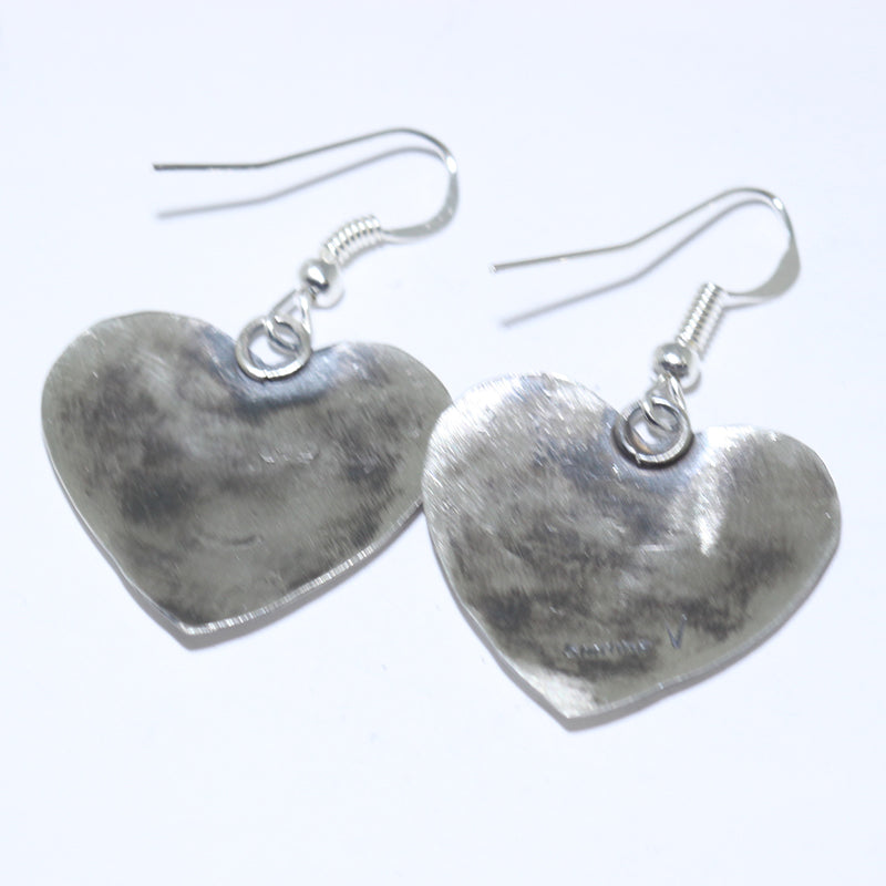 Heart Earrings by Pauline Nelson