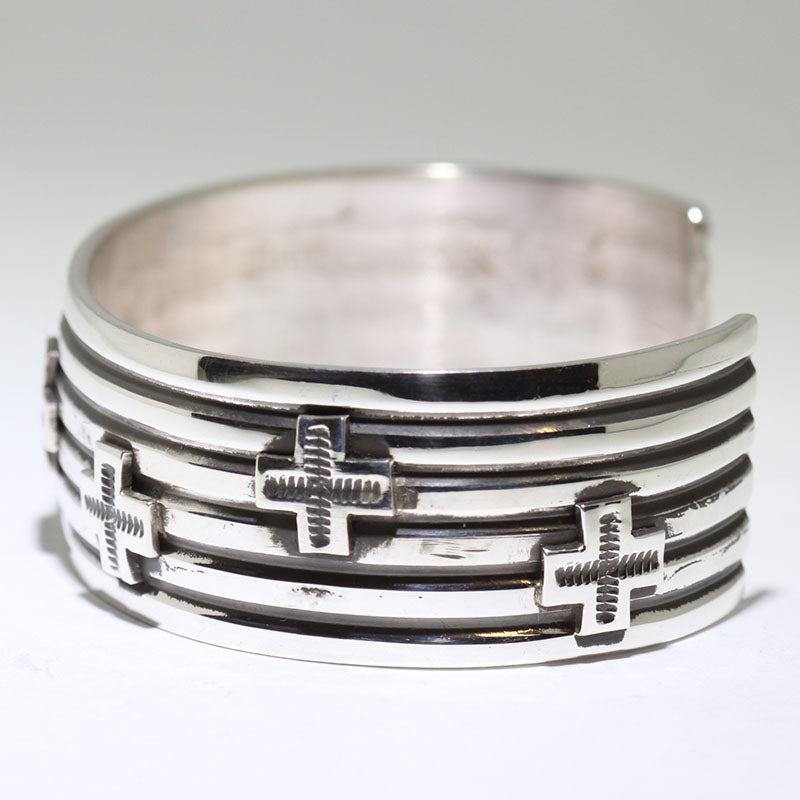 Silver Bracelet by Andy Cadman 5-3/4