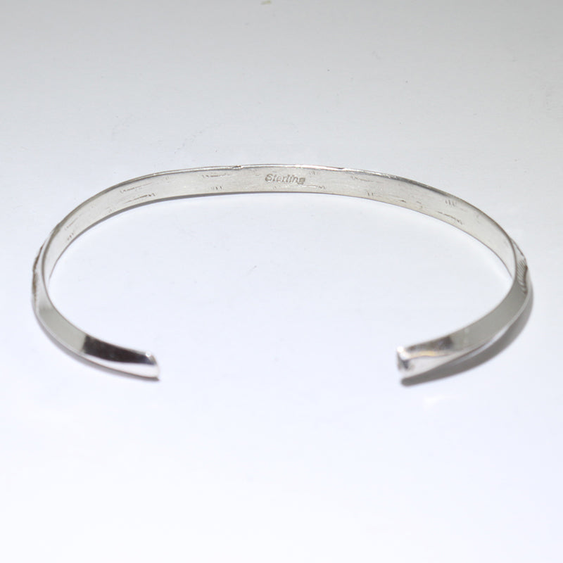Silver Bracelet by Navajo 5-1/4"