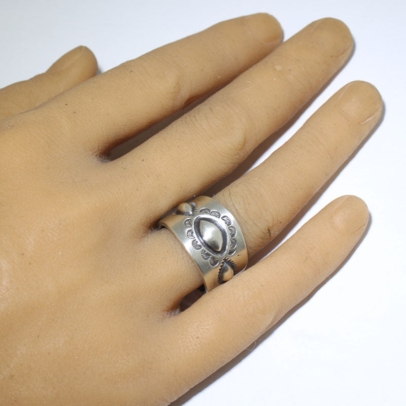 Silver Ring by Navajo- 10