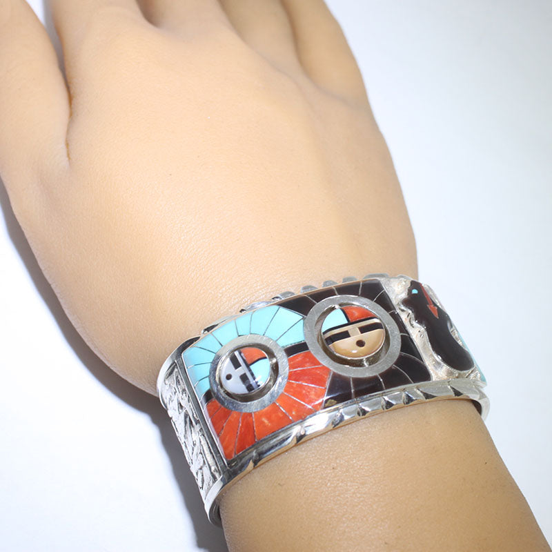Sunface Bracelet by Don Dewa 5-1/4"