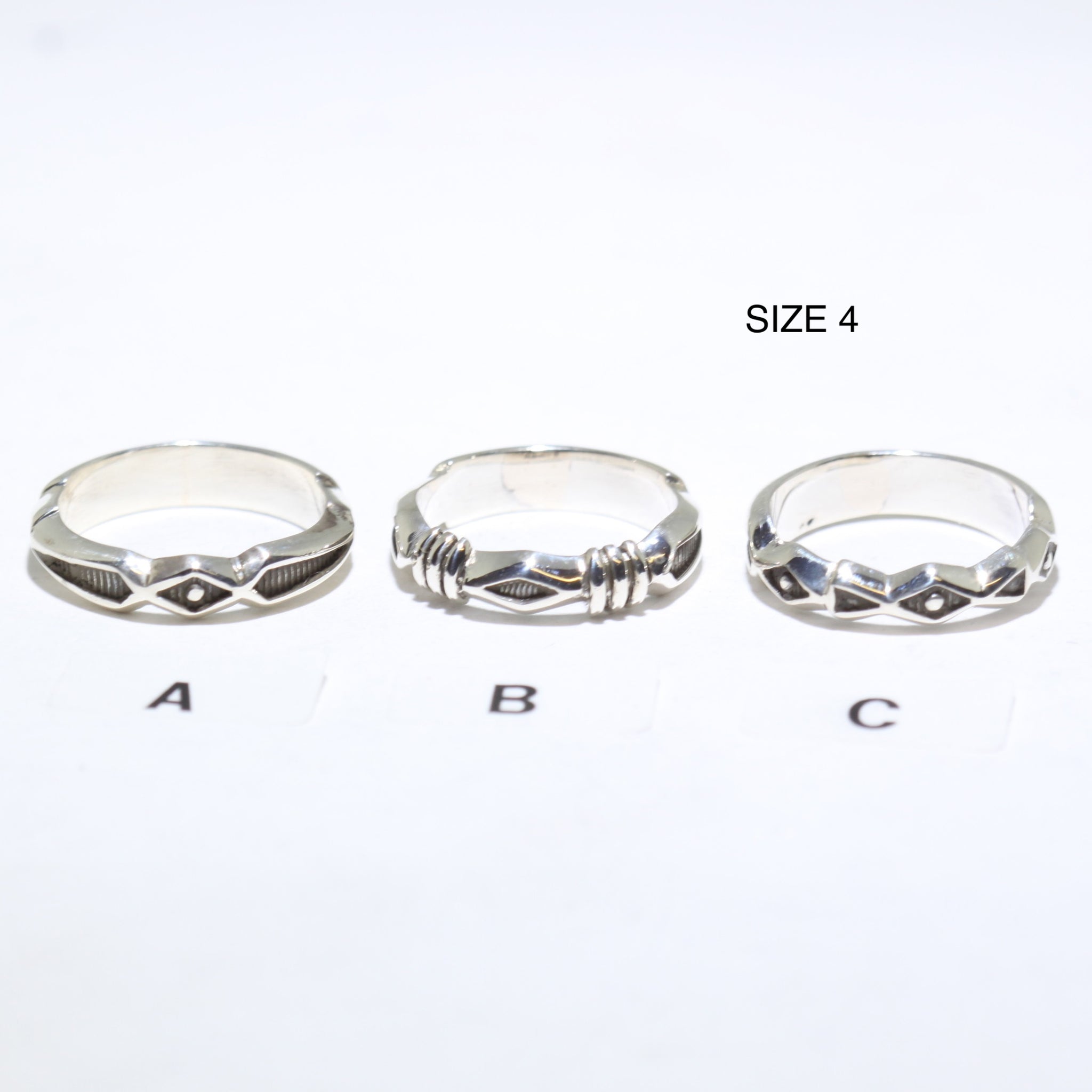 Half Round Stamp Ring by Jennifer Curtis