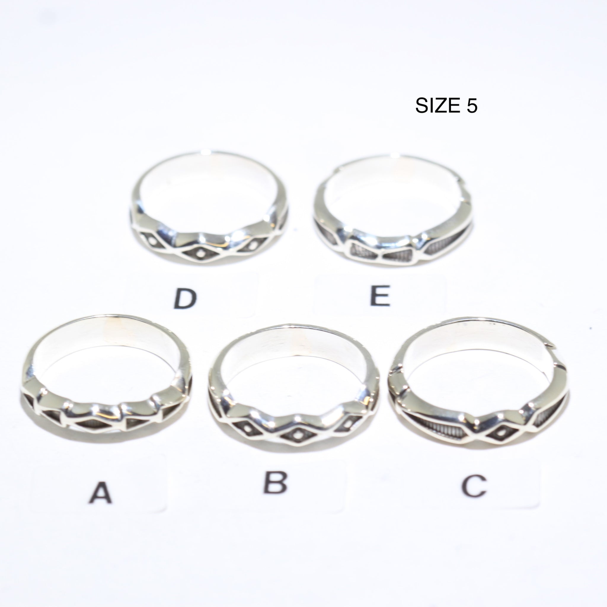 Half Round Stamp Ring by Jennifer Curtis