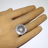 Silver Ring by Arnold Goodluck- 7.5