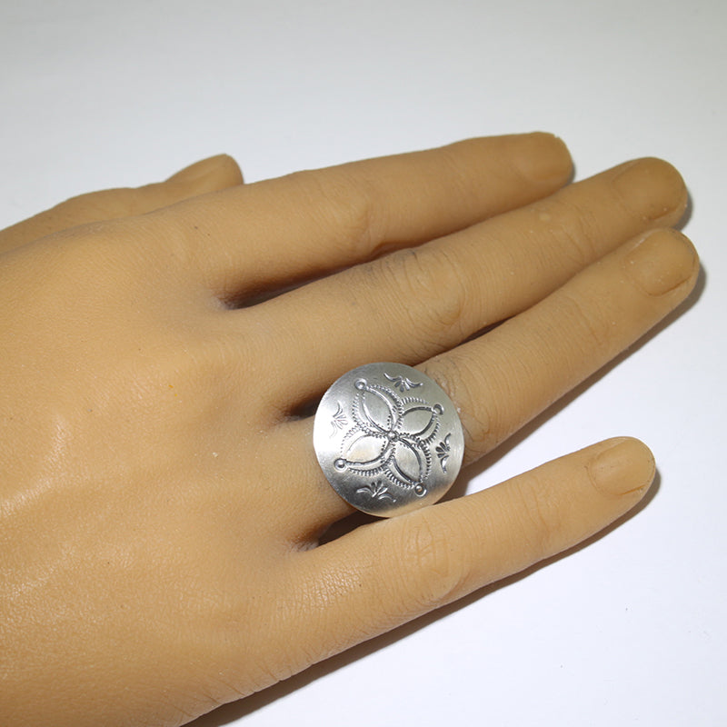 Silver Ring by Arnold Goodluck- 6
