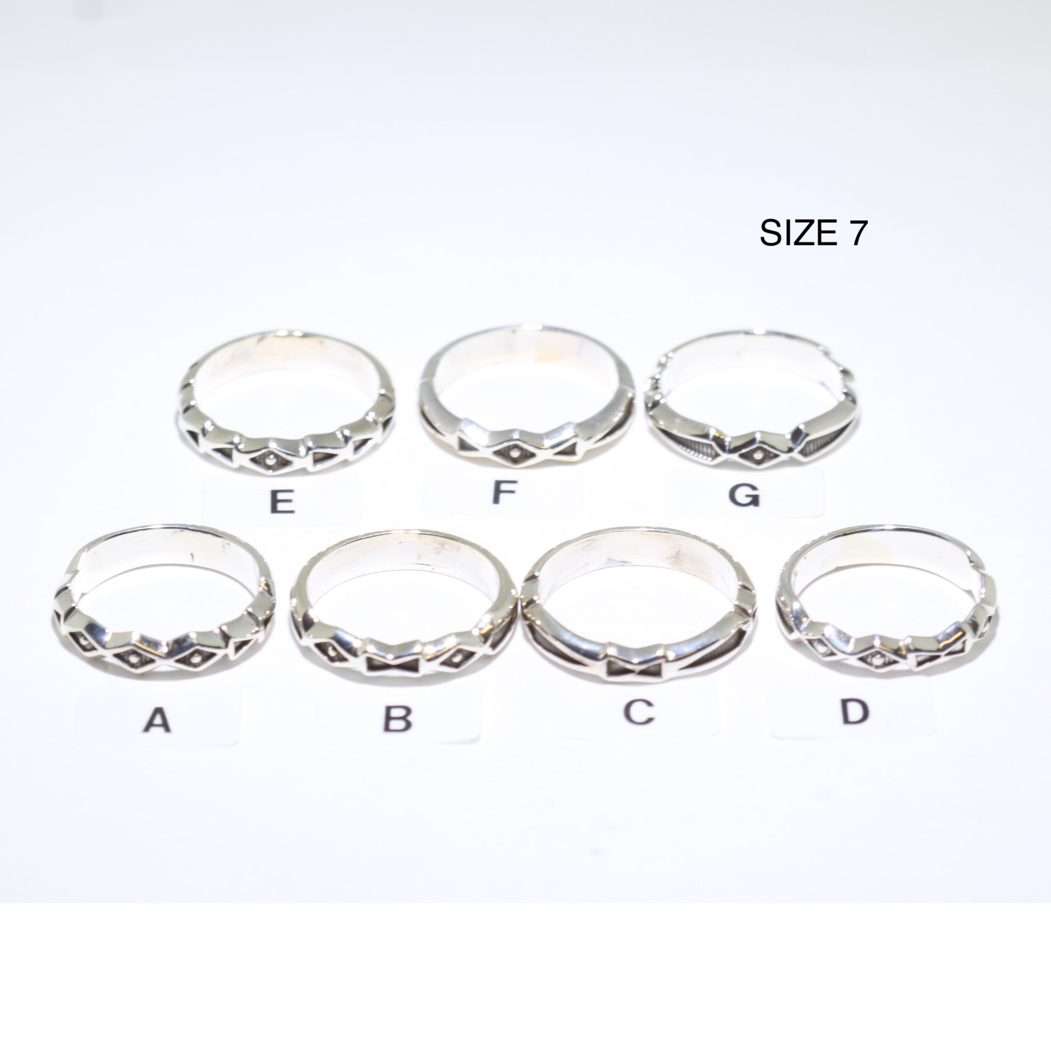 Half Round Stamp Ring by Jennifer Curtis