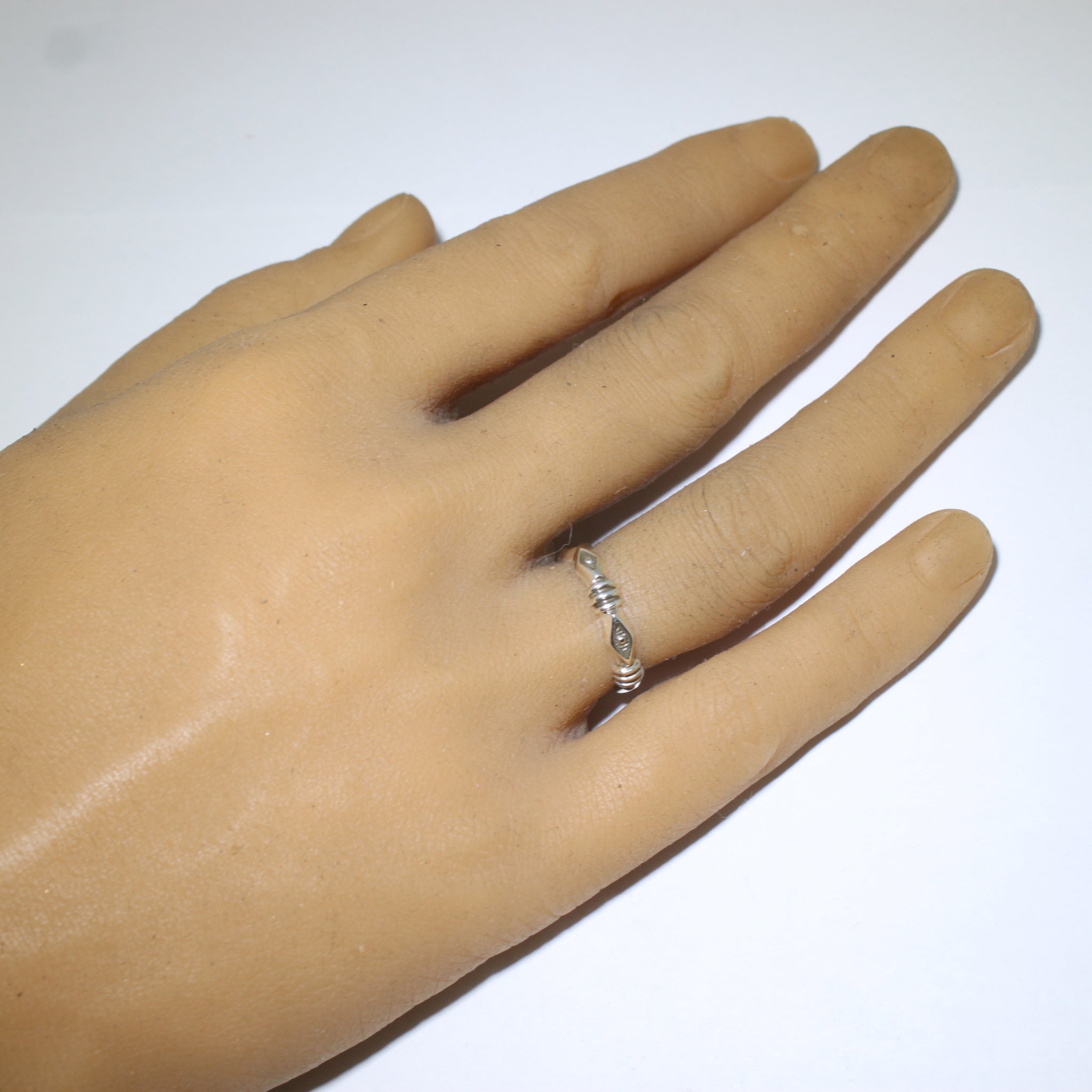Half Round Stamp Ring by Jennifer Curtis