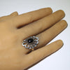 Onyx Ring by Navajo- 10