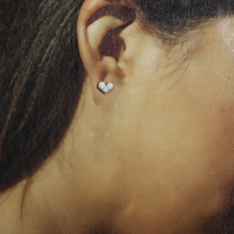 Inlay Earrings by Navajo