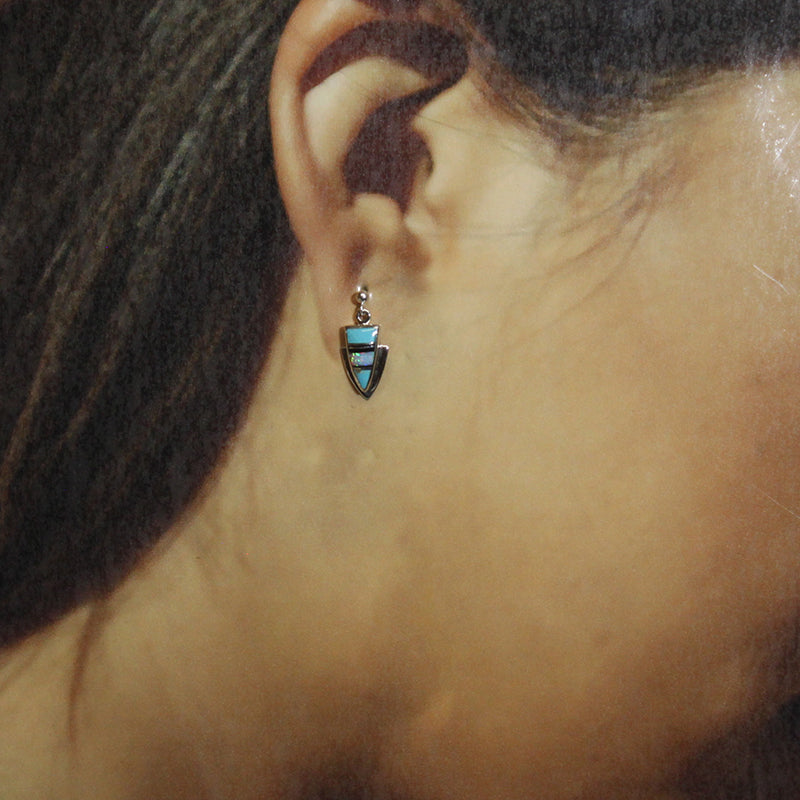 Inlay Earrings by Navajo