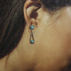 Turquoise Earrings by Navajo