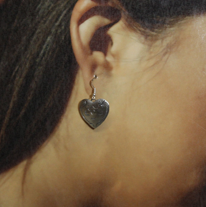 Heart Earrings by Pauline Nelson