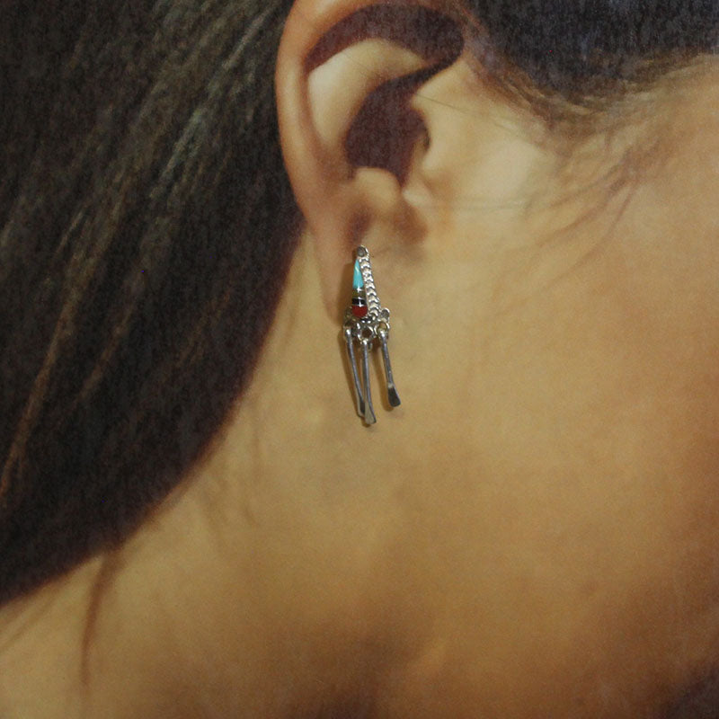 Inlay Earrings by Zuni