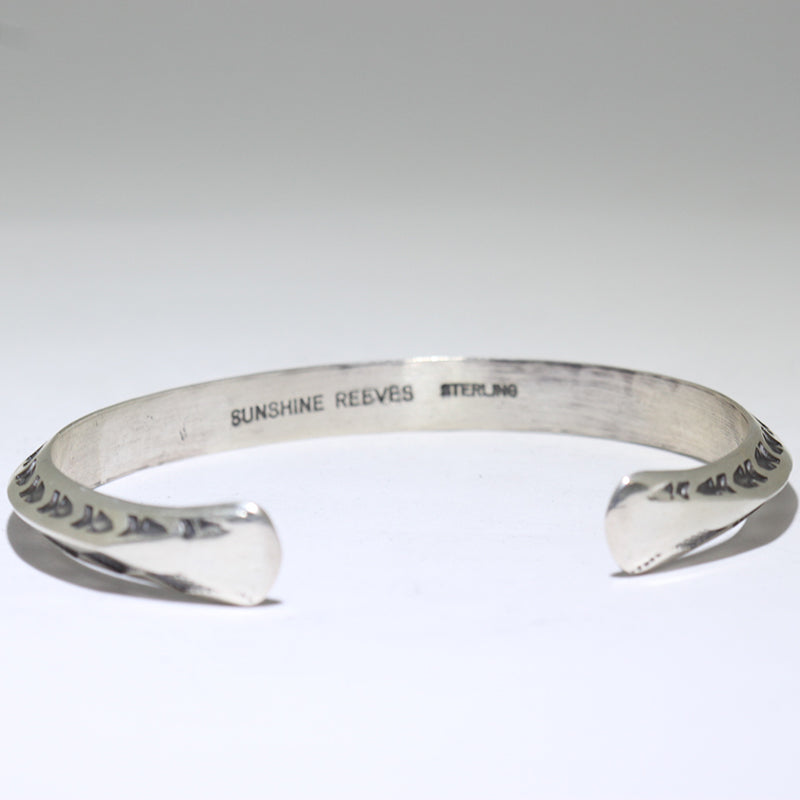Silver Bracelet by Sunshine Reeves 5-1/2"