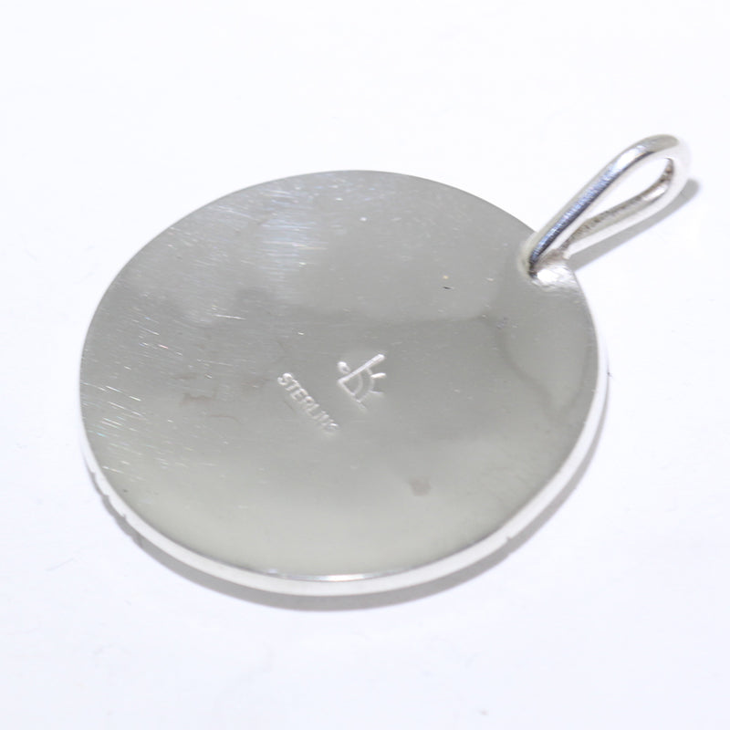 Silver Pendant by Clifton Mowa