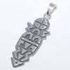 Silver Pendant by Ruben Saufkie