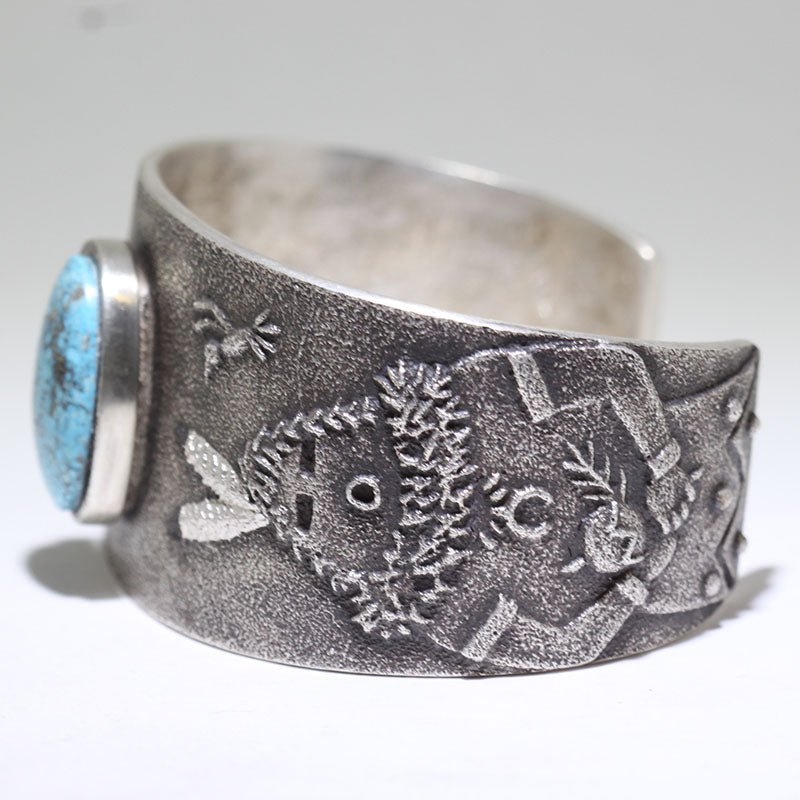 Kingman Bracelet by Lee Begay 6"