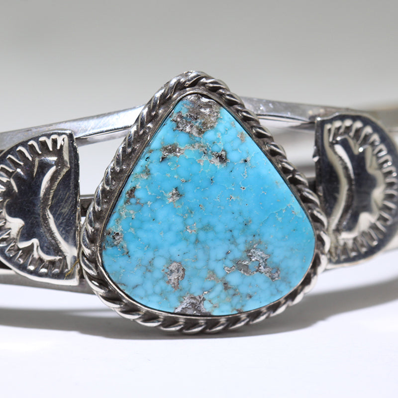 Kingman Bracelet by Robin Tsosie 5-1/4"