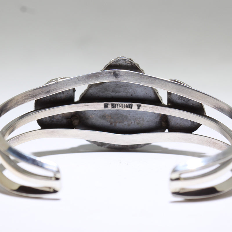 Kingman Bracelet by Robin Tsosie 5-1/4"