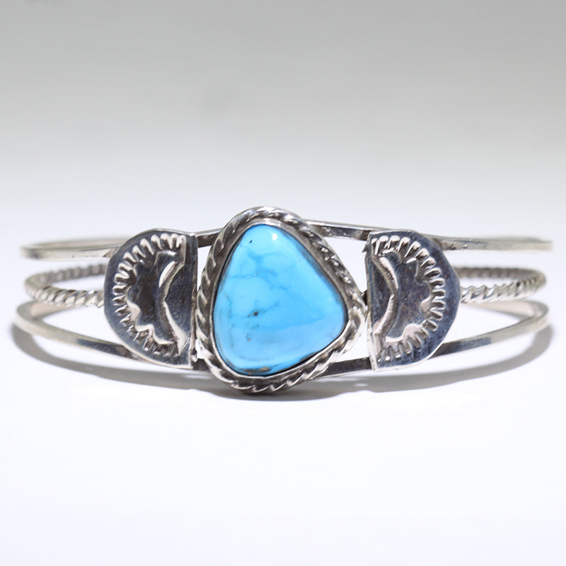 Kingman Bracelet by Robin Tsosie 5-1/4"