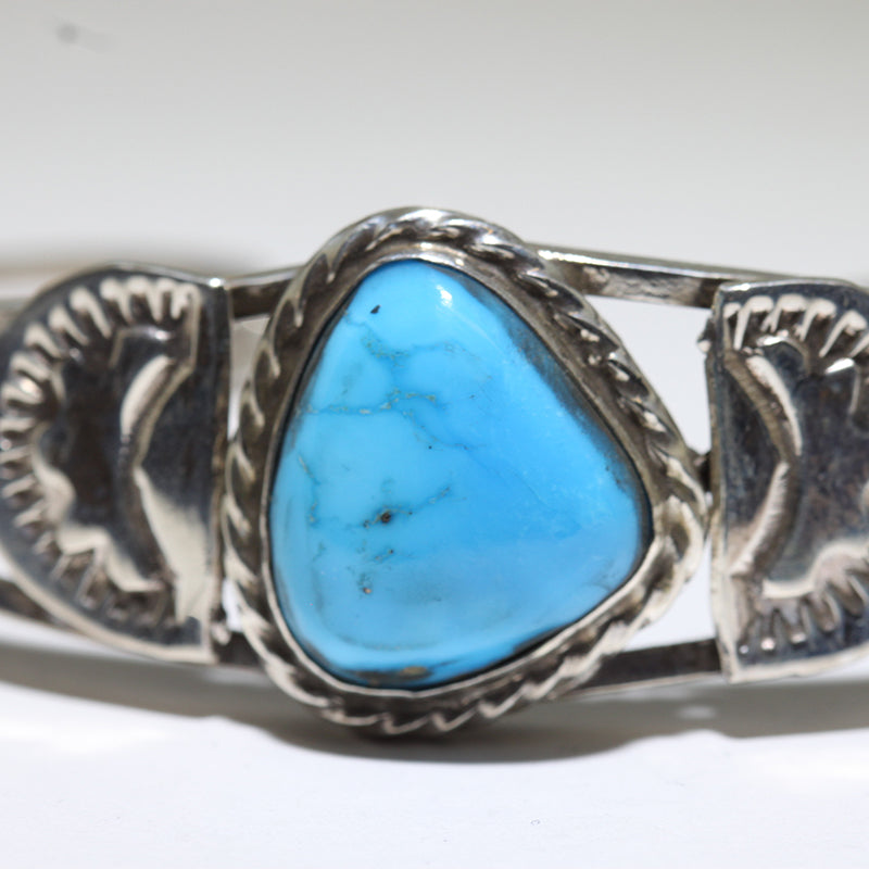 Kingman Bracelet by Robin Tsosie 5-1/4"