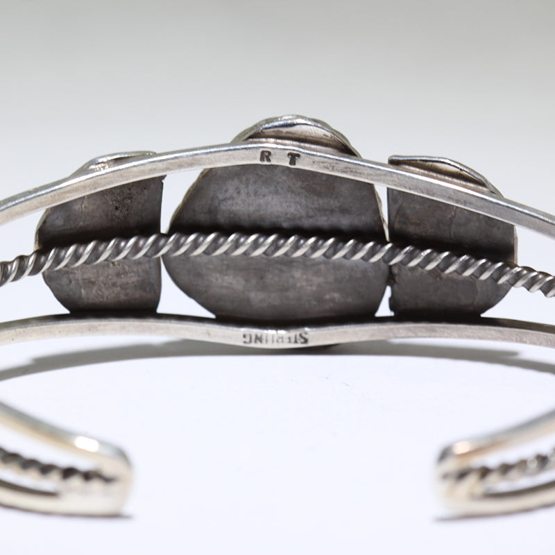 Kingman Bracelet by Robin Tsosie 5-1/4"