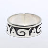 Silver Ring by Ruben Saufkie- 10