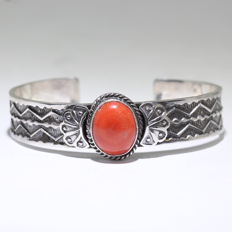 Coral Bracelet by Sunshine Reeves 5-1/4"
