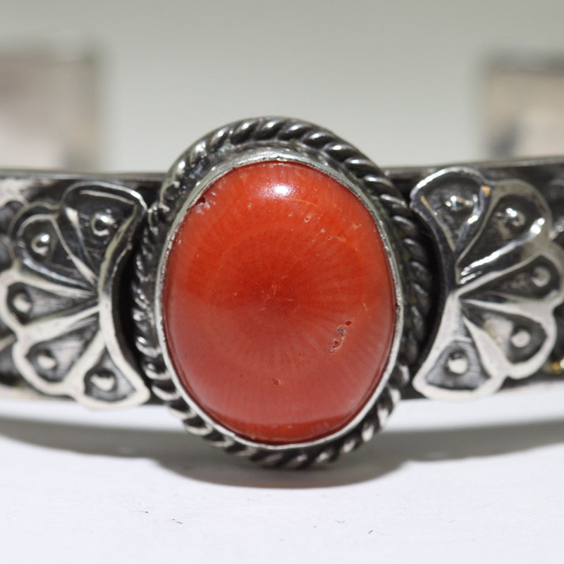 Coral Bracelet by Sunshine Reeves 5-1/4"