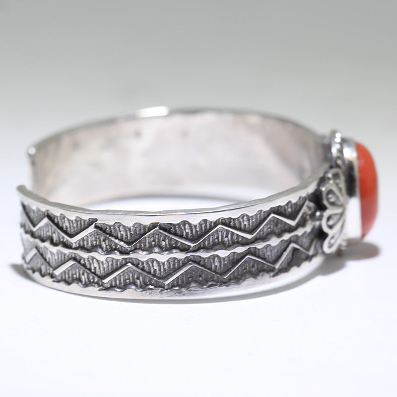 Coral Bracelet by Sunshine Reeves 5-1/4"