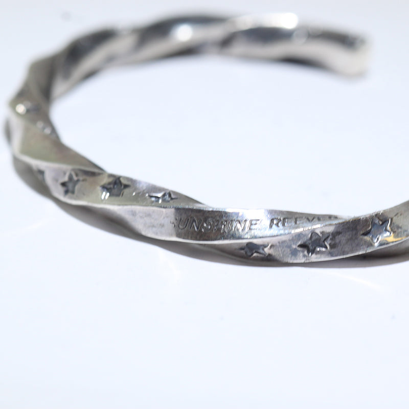 Silver Bracelet by Sunshine Reeves 5"