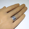 Silver Ring by Clifton Mowa- 6