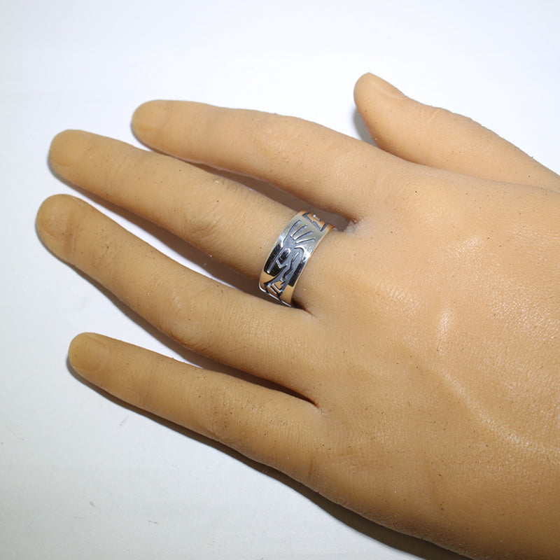 Silver Ring by Ruben Saufkie- 10