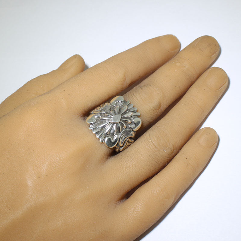 Silver Ring by Thomas Jim- 10