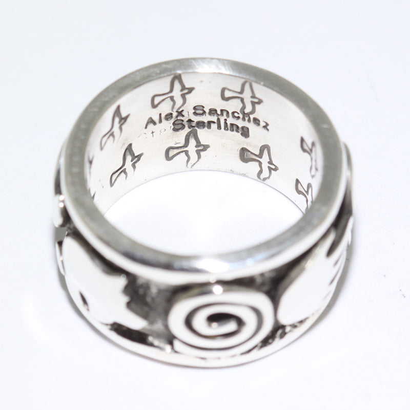 Silver Ring by Alex Sanchez- 8