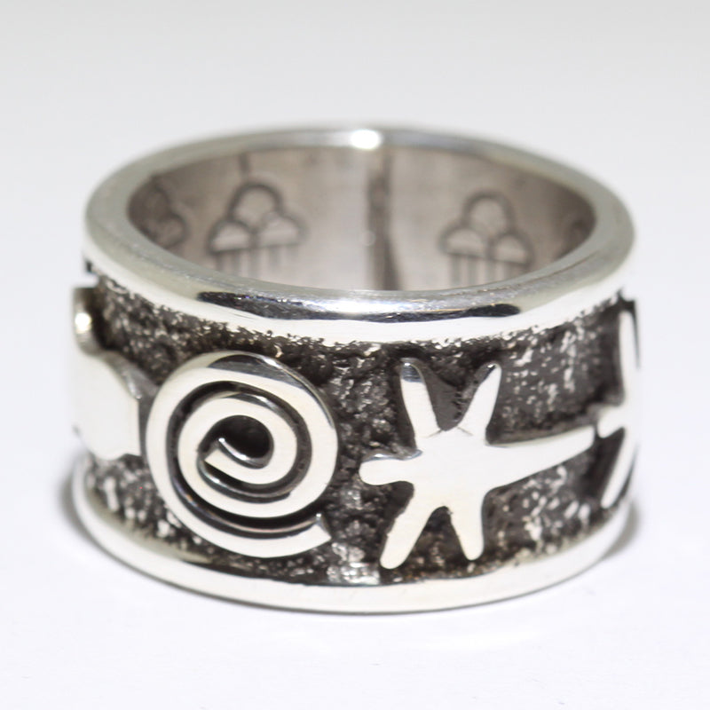 Silver Ring by Alex Sanchez- 9
