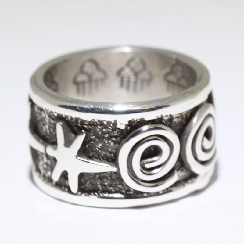 Silver Ring by Alex Sanchez- 9