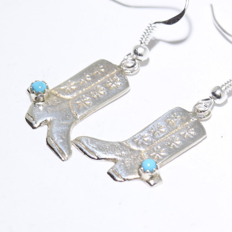 Boot Earrings by Navajo