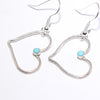 Heart Earrings by Navajo